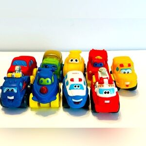 Tonka Lil Chuck and Friends Toy Car Lot of 9